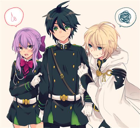 owari no seraph yu|yuichiro hyakuya girlfriend.